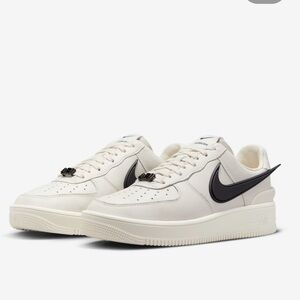 DV3464-002 Nike Air Force 1 Low AMBUSH Phantom White Sail Black Beige Ivory